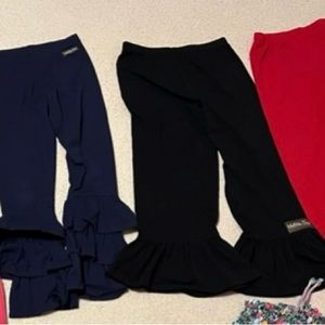 Two Matilda Jane leggings, black & navy